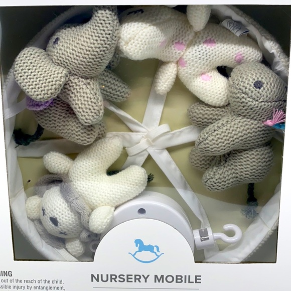 Pottery Barn Kids Nursery Mobile Zoo Animals - Picture 5 of 11